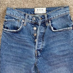 Free people high wasted jeans 25